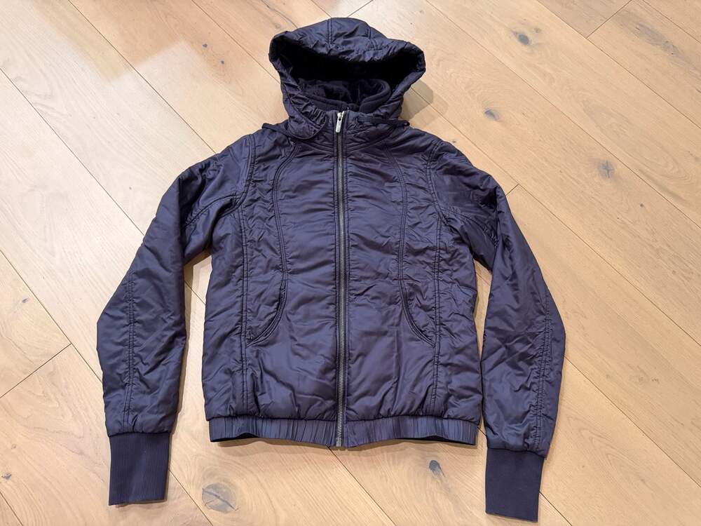 Lululemon Glyde Scuba Hoodie Jacket Size 2